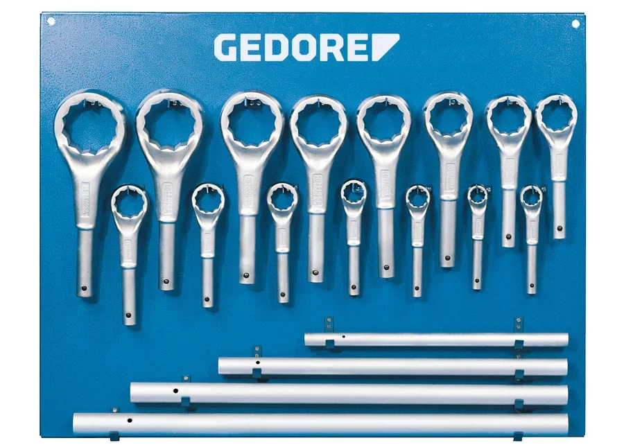 GEDORE pull-ring wrench set, catalog image
