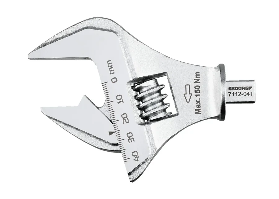 GEDORE 9x12 adjustable insert open-end wrench, catalogue image no. 3