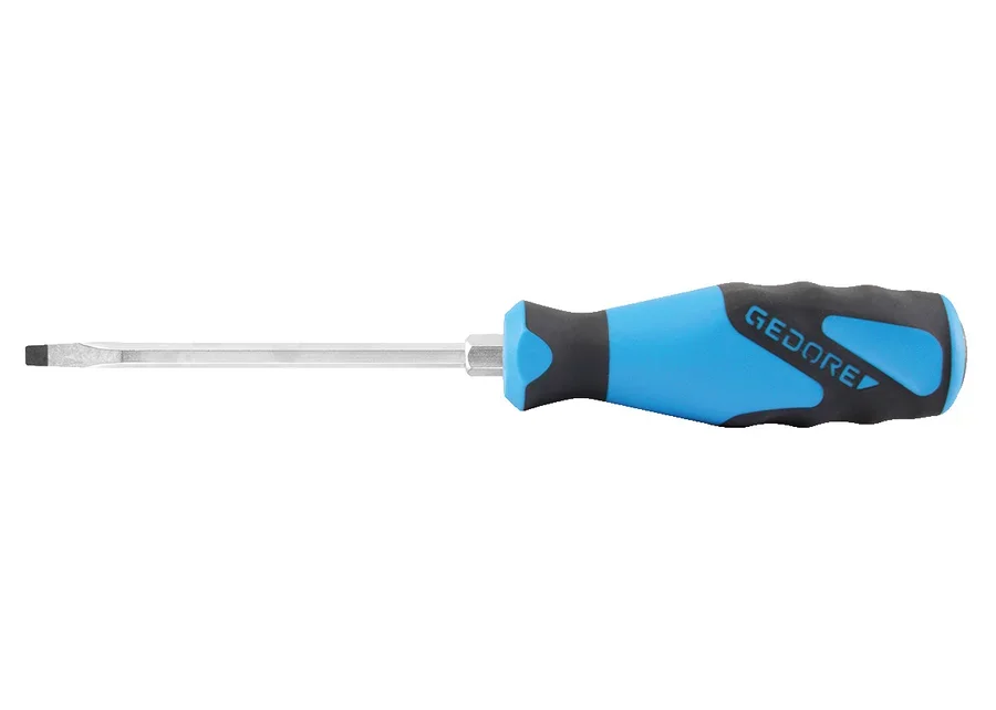 GEDORE 3K screwdriver with striking cap for slotted screws, catalogue image