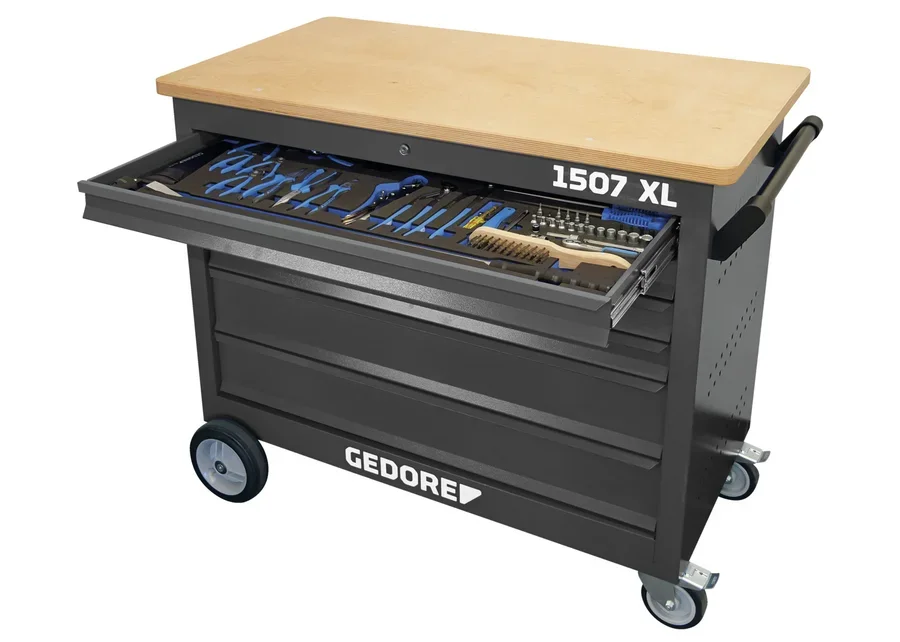 GEDORE Automotive workshop trolley with commercial vehicle hand tools, catalogue image no. 2