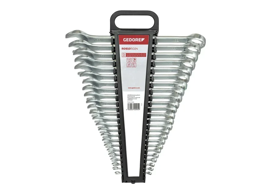 GEDOREred 12-piece metric combination wrench set, catalog image no. 9