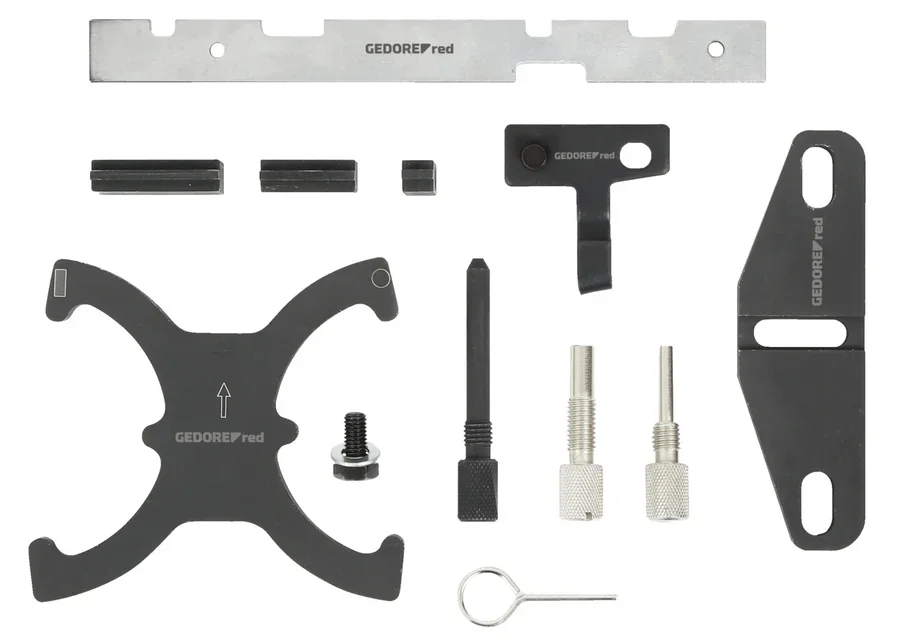 GEDOREred Arretierwerkzeug-Satz (Ford 1.25-2.3 Duratec/EcoBoost/Ti-VCT), Detailbild