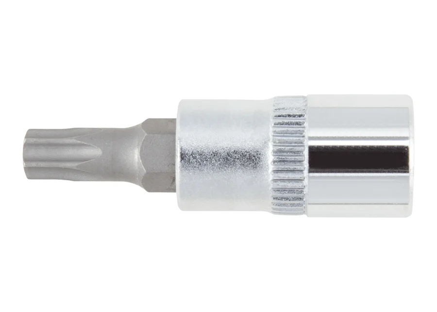 GEDOREred 1/4" TX screwdriver bit socket with bore, catalog image no. 2