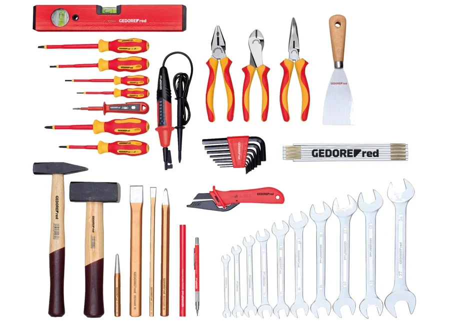 GEDOREred 42-piece ELECTRICAL ENGINEERING special set, catalog image