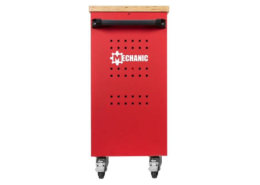 GEDOREred MECHANIC PLUS workshop trolley with 6 drawers, product image no. 1