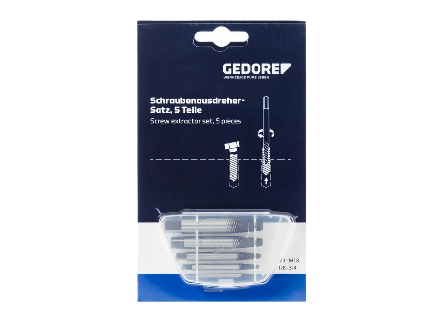 GEDORE screw extractor set, product image no. 3