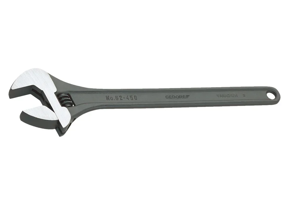 GEDORE adjustable open-end wrench, phosphated, catalogue image no. 1