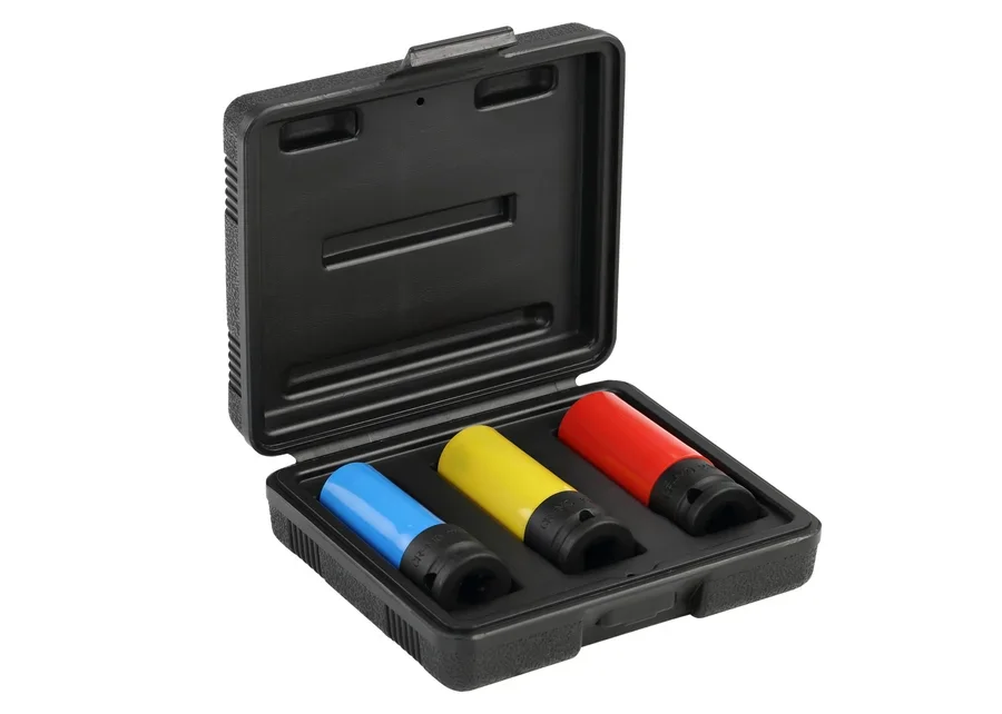 GEDOREred 3-piece 1/2" impact socket set, product image no. 2