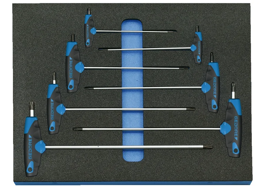 GEDORE angle screwdriver set in 2/4 Check-Tool module, catalog image no. 2