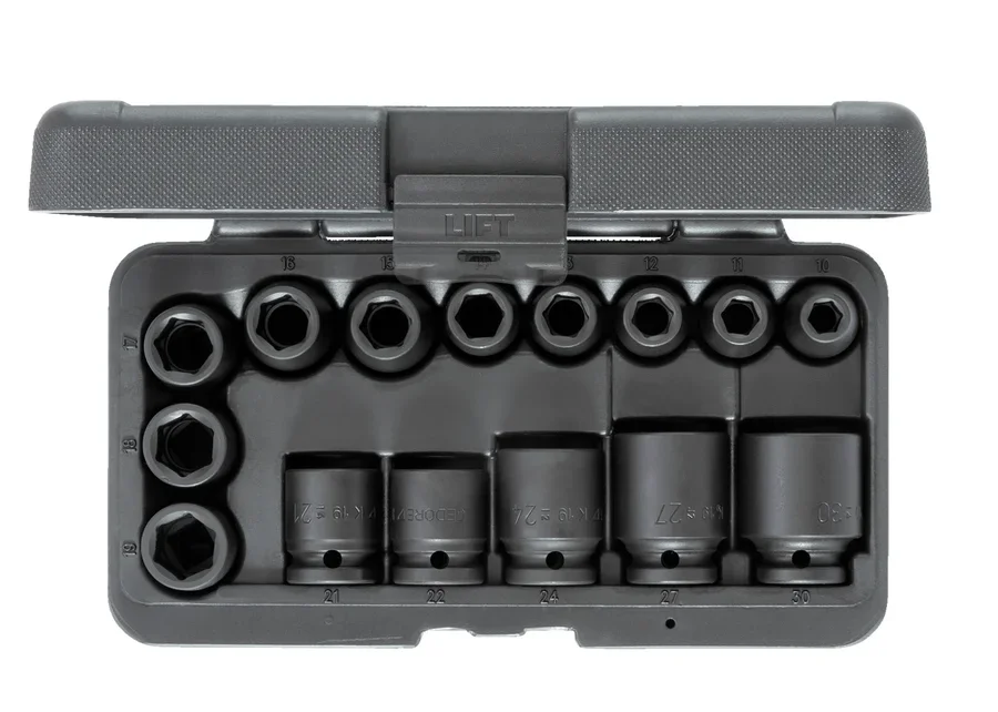 GEDORE 1/2" 15-piece impact socket set, catalogue image