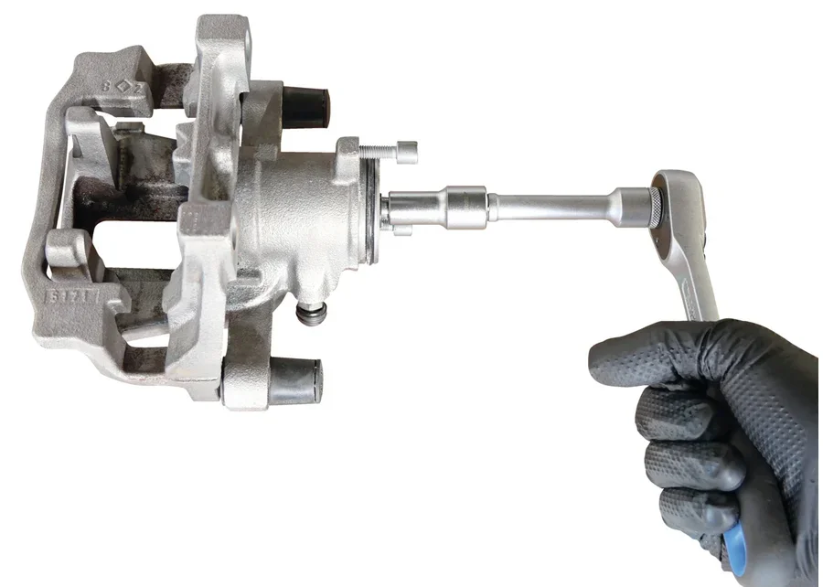 GEDORE Automotive Steckschlüssel, EPB (VW-Audi), Anwendungsbild