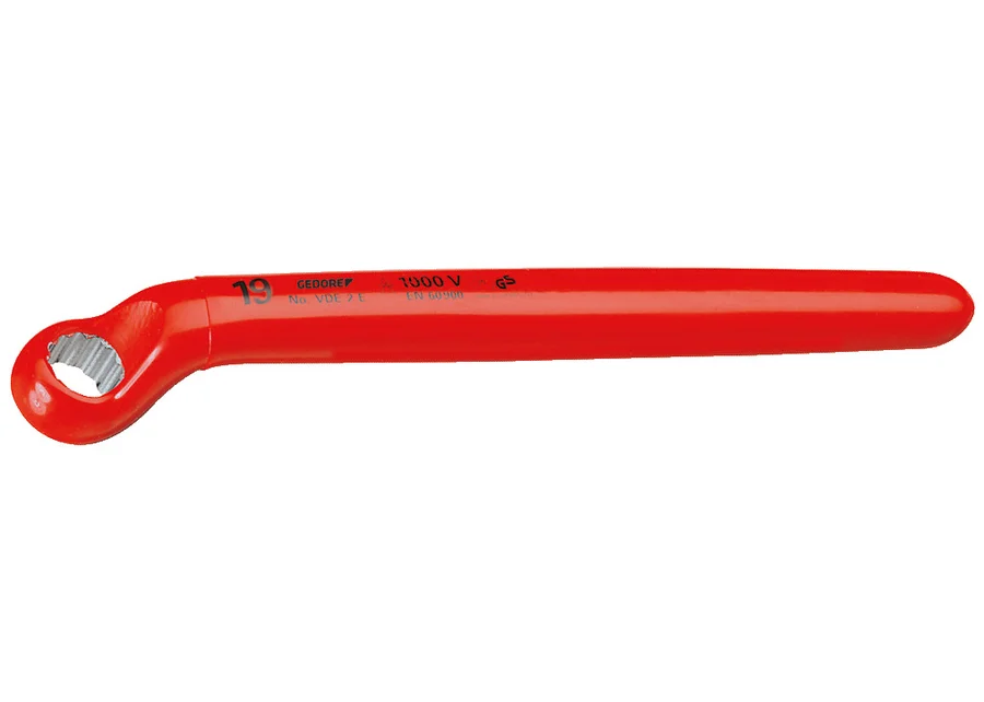 GEDORE VDE deeply offset single ring wrench, catalog image no. 2