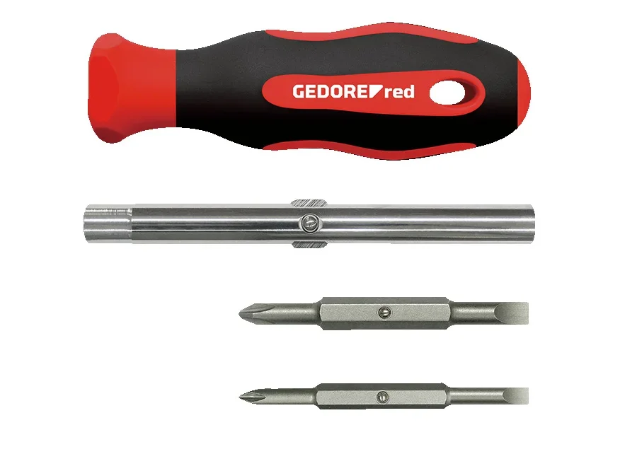 GEDOREred 6in1 Schraubendreher, Produktbild