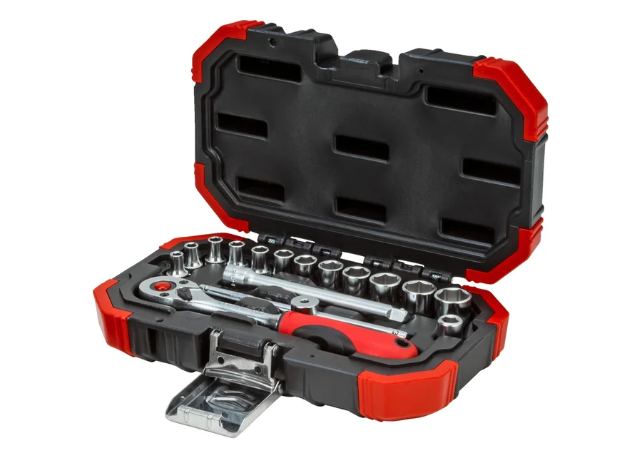GEDOREred Steckschlüssel-Satz 1/4" 16-teilig, Produktbild Nummer 3