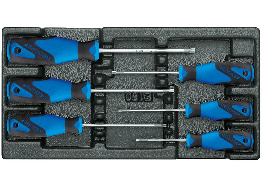 GEDORE screwdriver bit socket set in 1/3 ES module, catalogue image no. 3