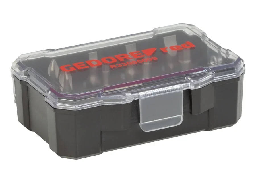 GEDOREred 9-piece 1/4" bit box, product image no. 2