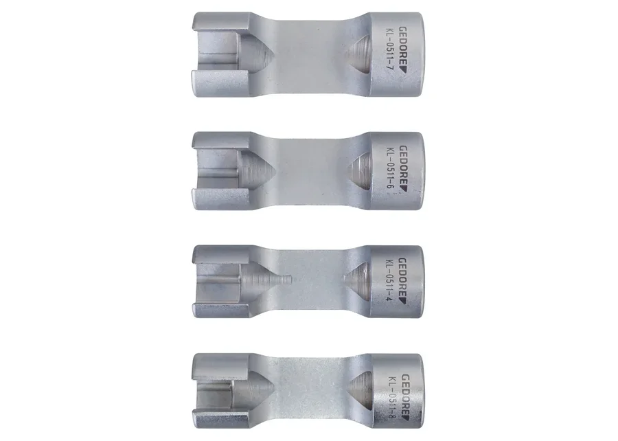 GEDORE Automotive Steckschlüssel-Satz 3/8" offen, 4-teilig, Detailbild
