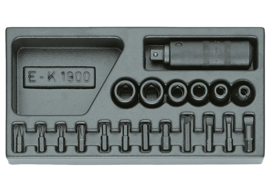 GEDORE 1/2" screw loosener assortment in 1/3 ES module, catalogue image