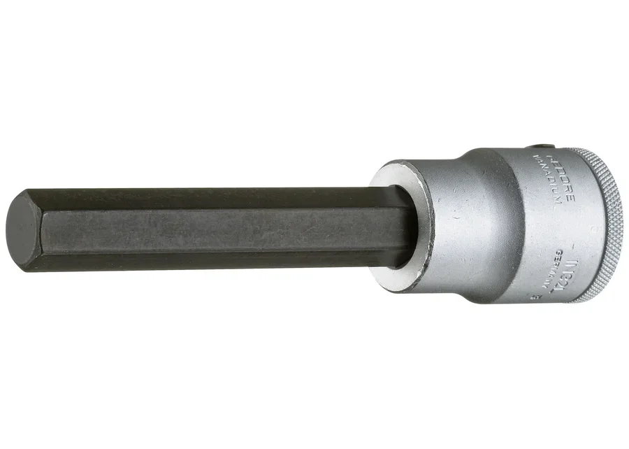 GEDORE 3/4" long screwdriver bit socket for hexagon socket screws, catalogue image