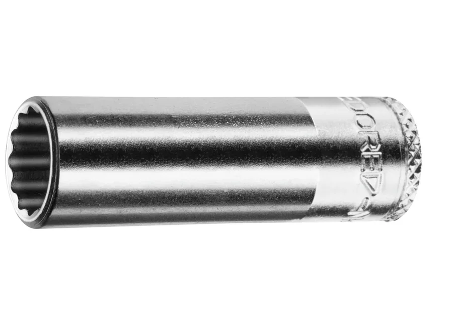 GEDORE 1/4" long 12-point UD-profile socket, catalogue image