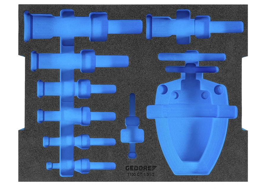 GEDORE empty CT module, various, catalog image