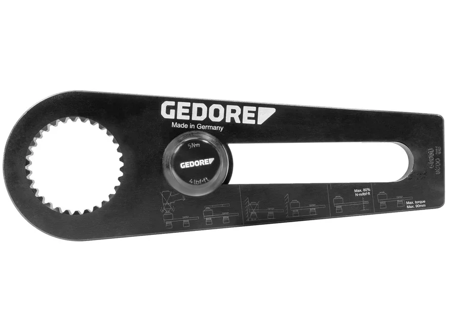 GEDORE L-shaped reaction arm for DVV, product image