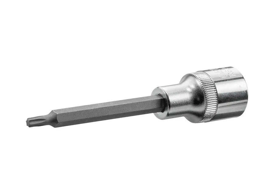 GEDOREred long 1/2" screwdriver bit socket for internal TX screws, catalog image