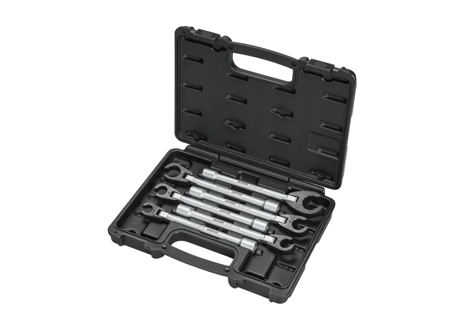 GEDORE Automotive articulated open ring spanner set, catalogue image