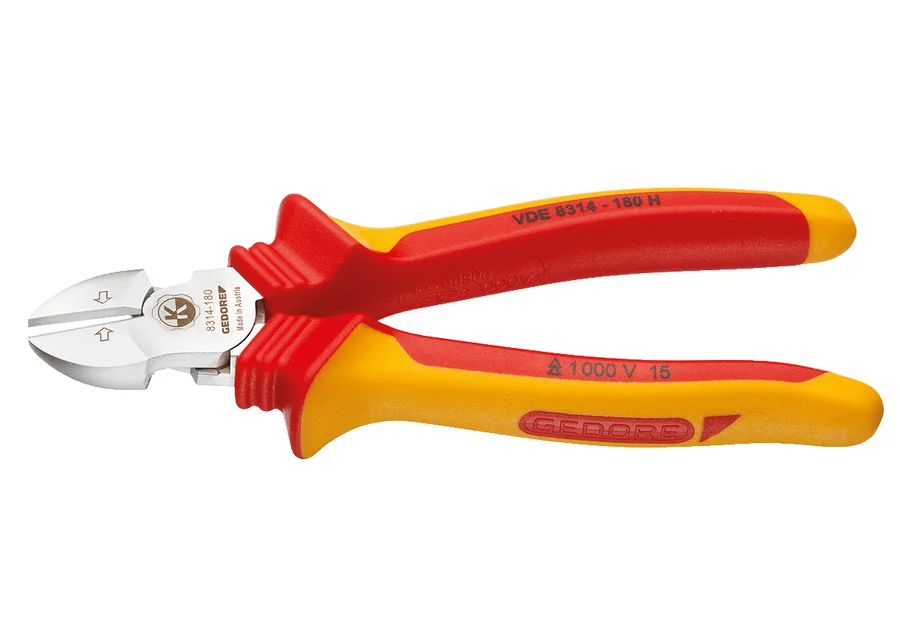 GEDORE VDE heavy-duty diagonal cutter with sleeve insulation, product image no. 2
