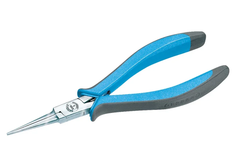 GEDORE electronics needle-nose pliers, catalogue image