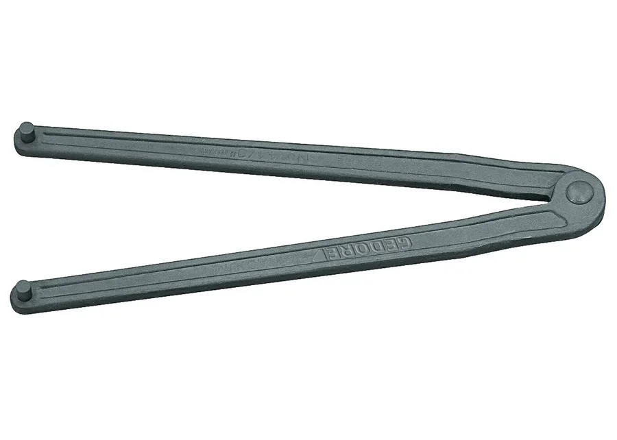 GEDORE adjustable two-hole nut wrench, catalog image