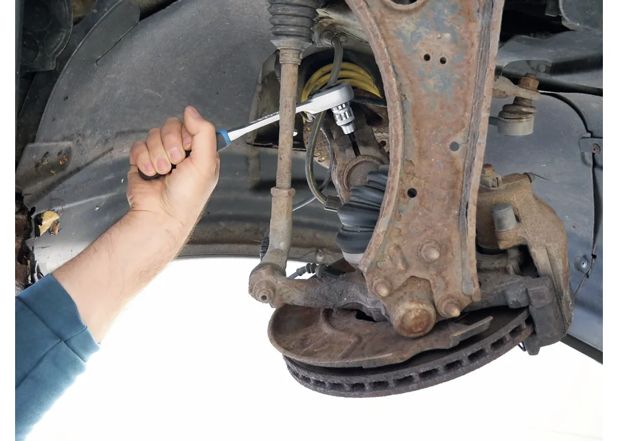 GEDORE Automotive Spreizsteckschlüssel-Satz, Anwendungsbild