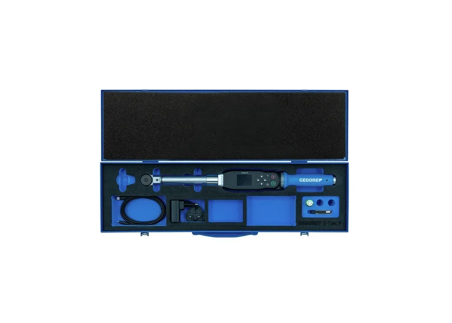 GEDORE electronic torque wrench in a sheet-metal case, catalogue image no. 1
