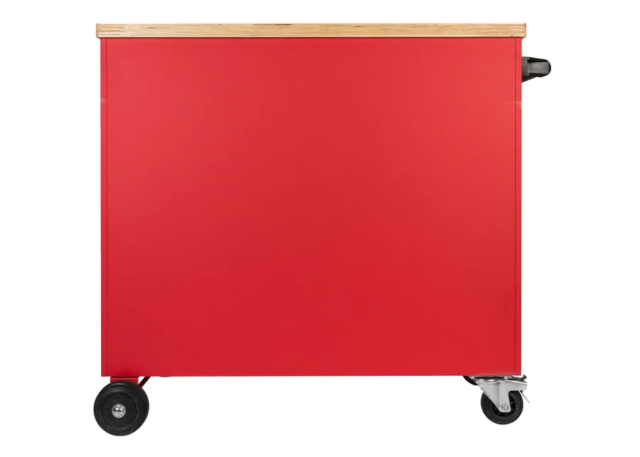 GEDOREred MECHANIC PLUS workshop trolley with 6 drawers, product image no. 2