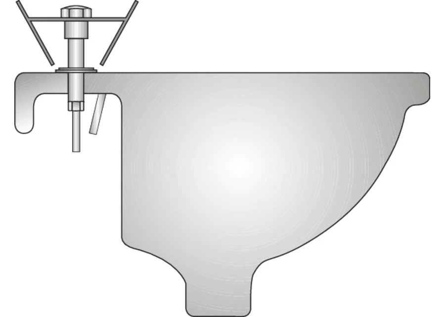 GEDORE basin wrench, detail image no. 1