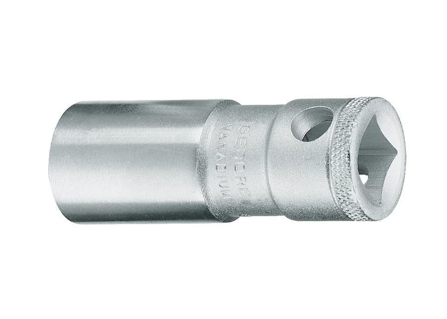 GEDORE spark plug socket with retaining spring, catalog image