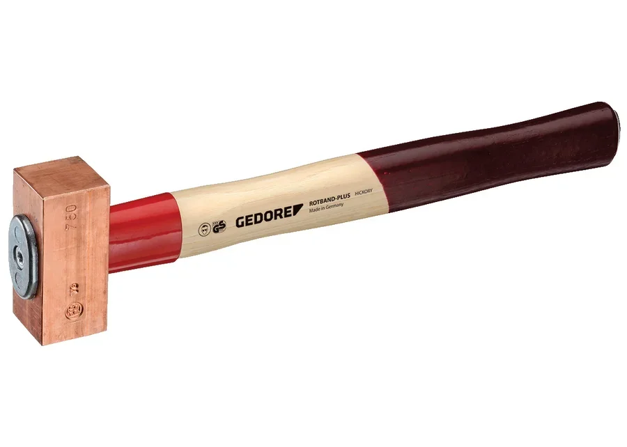 GEDORE ROTBAND-PLUS copper hammer, catalogue image