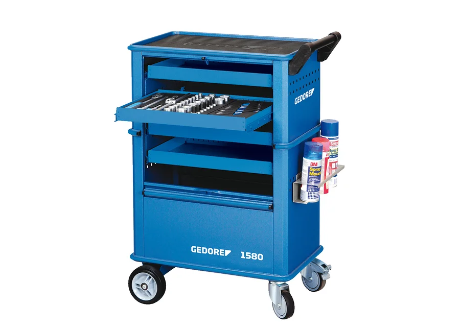 GEDORE tool trolley with 4 drawers, product image no. 3