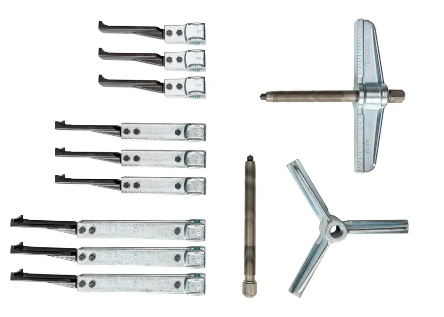 GEDORE puller set with 9 hooks, product image no. 2