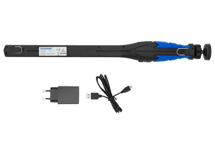 GEDORE LED lamp with Li-MH battery and USB charging port, product image