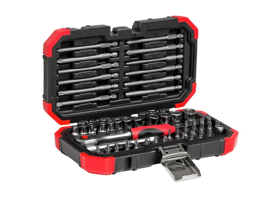 GEDOREred 51-piece 1/4" bit set, product image no. 1