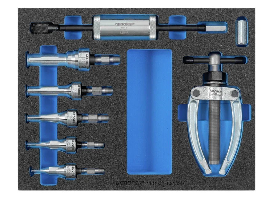 GEDORE internal puller set in CT module, catalogue image no. 1