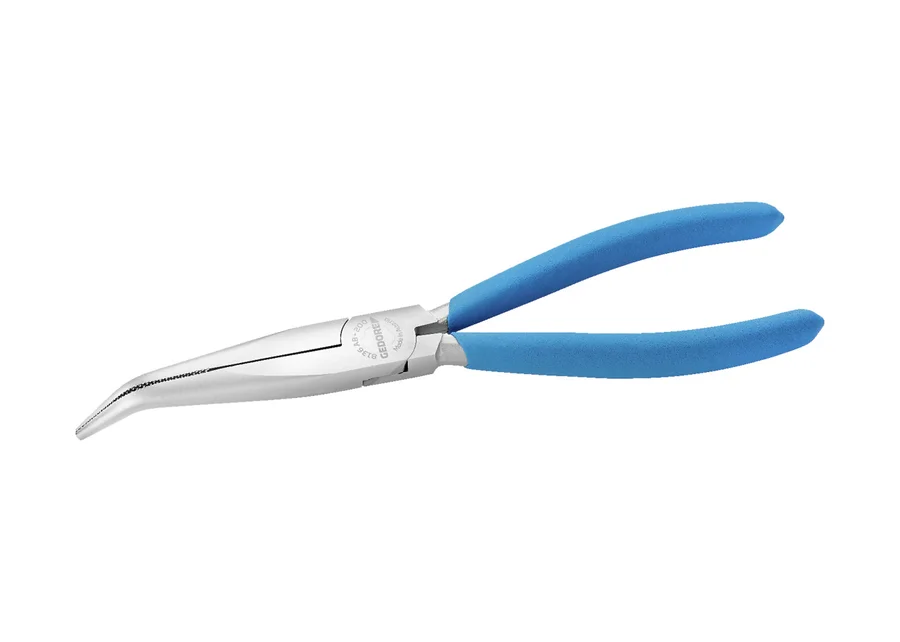GEDORE mechanic's pliers without cutter, angled form, product image no. 1