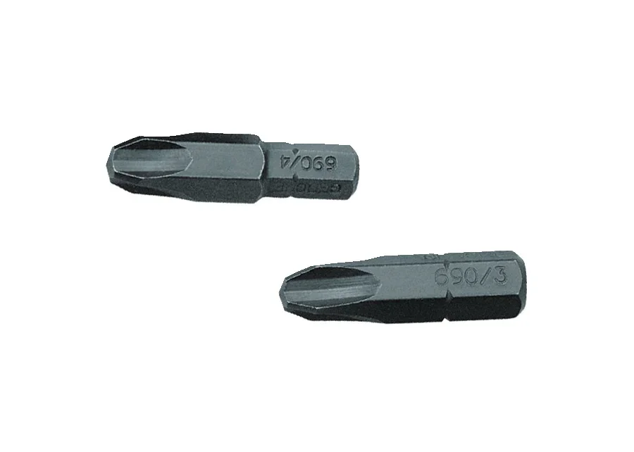 GEDORE 1/4" screwdriver bit, value pack for PH cross-head screws, product image
