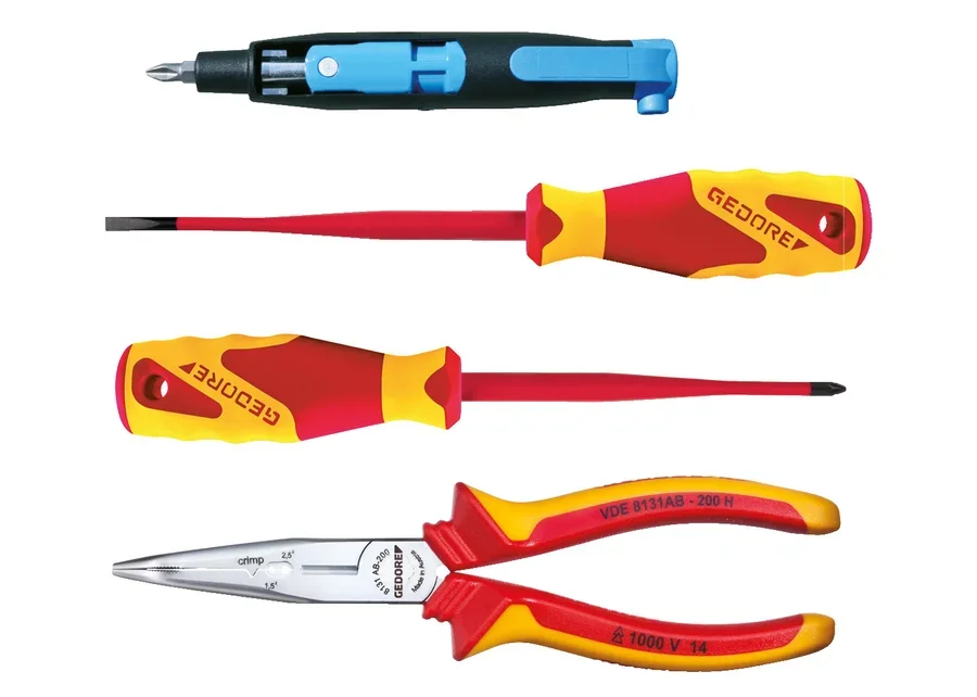 GEDORE 4-piece VDE tool set, catalog image