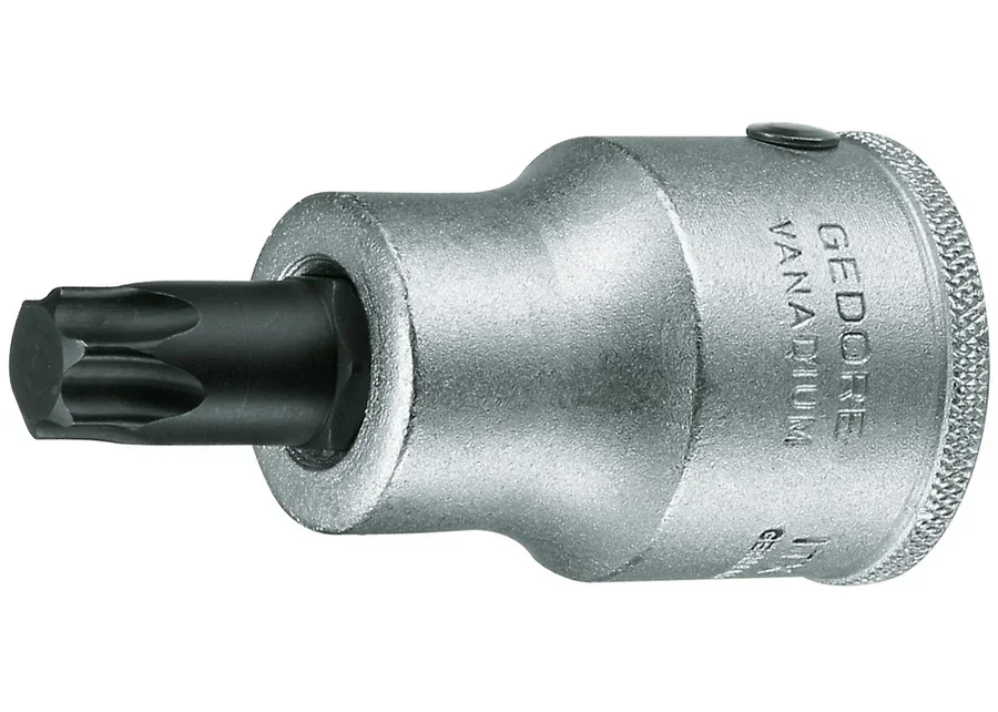 GEDORE 3/4" short screwdriver bit socket for internal TX screws, catalogue image no. 1