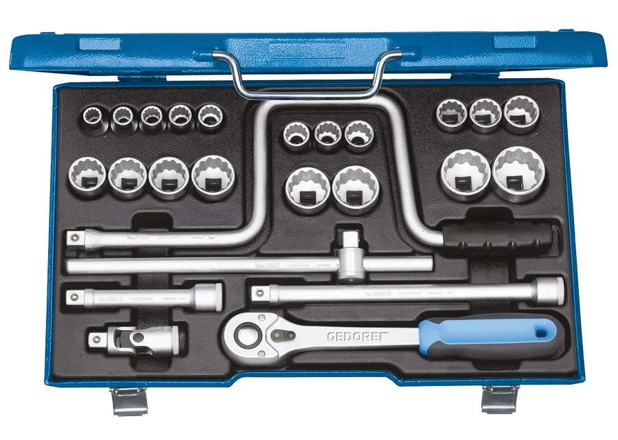 GEDORE 1/2" 25-piece socket wrench set, catalogue image no. 2