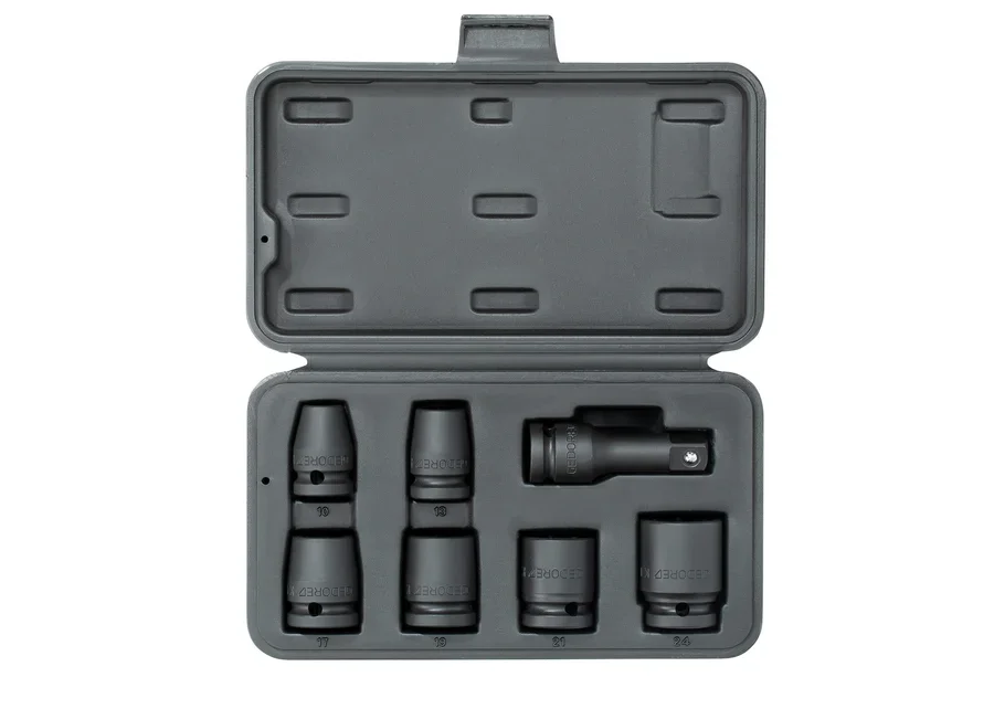 GEDORE 1/2" 7-piece impact socket set, catalogue image