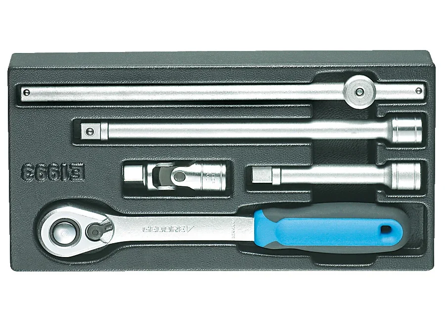 GEDORE accessories for 1/2" socket inserts in 1/3 ES module, catalog image
