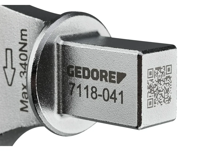 GEDORE 14x18 adjustable insert open-end wrench, detail image no. 2